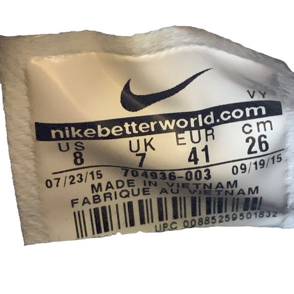 Sold🎈Nike Free SB Trainers Sneakers 704936-003 Black/ Black  US 8 UK 7 EU 41 - Picture 4 of 7